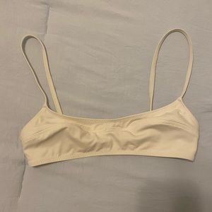 Solid & Striped Elsa Cream Top Size Small